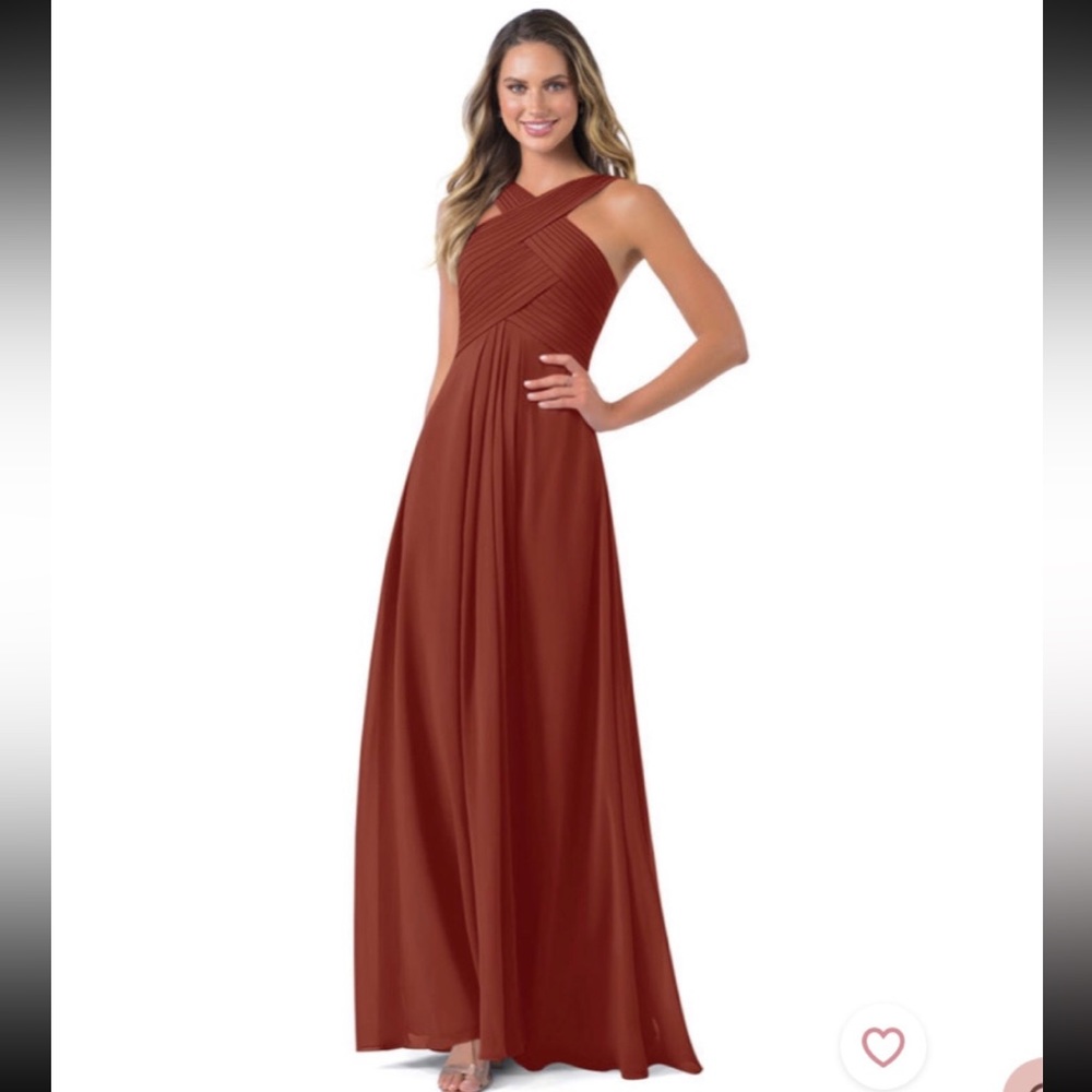 Azazie Terracotta Dress